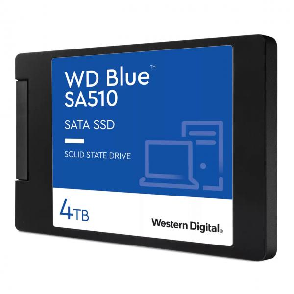 WD Blue SA510 WDS400T3B0A-00C7K0 - SSD - 4 TB - interno - 2,5" (6,4 cm)