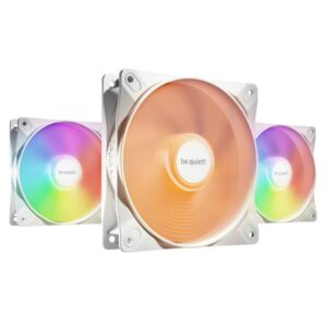 Silenzio! Light Wings LX - Ventola per case - PWM - 120 mm - Bianco (confezione da 3)
