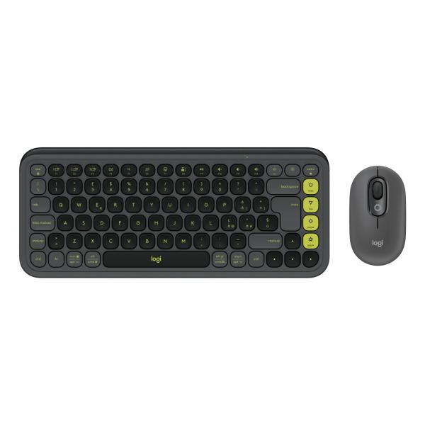 Logitech POP Icon Combo - Tastatur-und-Maus-Set
