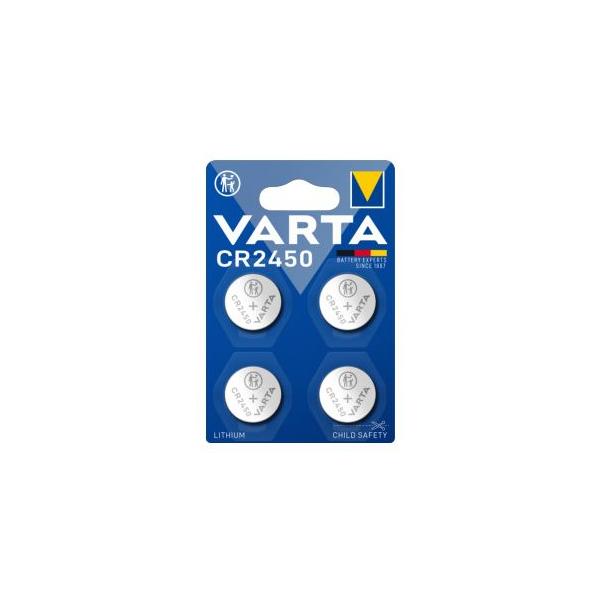Batteria Varta 4 x CR2450 - litio manganese