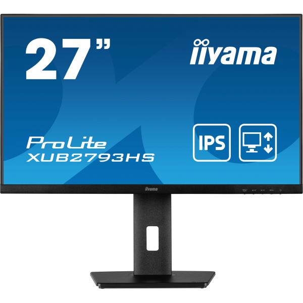 Iiyama ProLite XUB2793HS-B7 - Monitor LED - 68,6 cm (27")