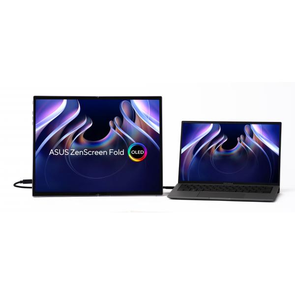 ASUS ZenScreen Fold OLED MQ17QH - Monitor OLED - 43,9 cm (17,3")