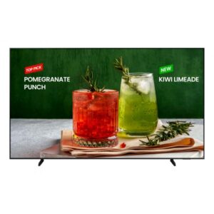 Samsung BE98D-H - 247.7 cm (98") Diagonalklasse BED-H Series LCD-TV mit LED-Hintergrundbeleuchtung - Crystal UHD - Digital Signage - Smart TV - Tizen OS - 4K UHD (2160p)