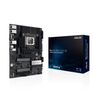 ASUS PRO WS Z890-ACE SE - Scheda madre - ATX - presa LGA1851 - Chipset Z890 - USB-C 3.2 Gen 2x2, USB 3.2 Gen 2, USB4, USB 3.2 Gen 1 - 10 Gigabit LAN, 2.5 Gigabit LAN, Gigabit LAN - Grafica integrata (CPU richiesta)