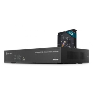 TP-LINK VIGI NVR1004H-4P V1 - NVR - 4 Kanäle