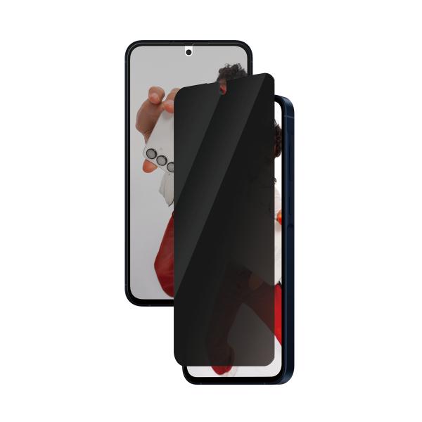 PanzerGlass SAFE. by ® Privacy Displayschutz Samsung Galaxy A56 5G § Ultra-Wide Fit, Samsung, Samsung - Galaxy A56 5G, Trockene Anwendung, Kratzresistent, Schockresistent, Transparent, 1 Stück(e)