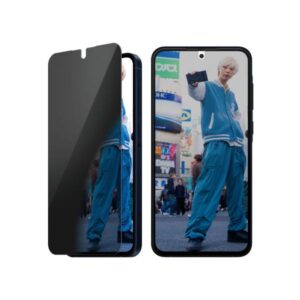PanzerGlass ® Privacy Displayschutz Samsung Galaxy A56 5G § Ultra-Wide Fit, Samsung, Samsung - Galaxy A56 5G, Trockene Anwendung, Kratzresistent, Schockresistent, Transparent, 1 Stück(e)