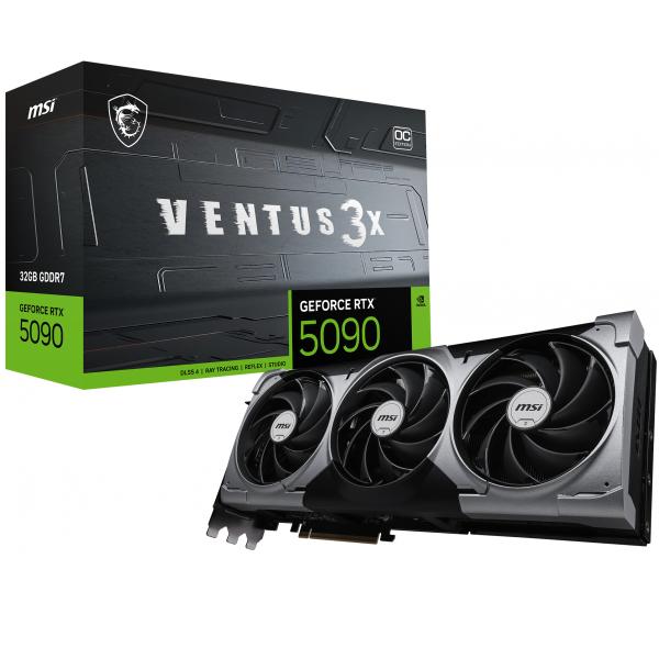 MSI GeForce RTX 5090 32G VENTUS 3X OC - Grafikkarten