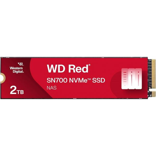 QNAP WD Red SN700 - SSD - 2 TB - interno - M.2 2280 - PCIe (NVMe)
