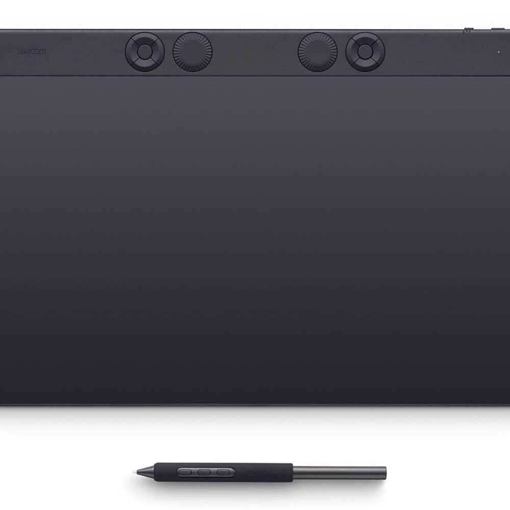 Wacom Intuos Pro Large, Verkabelt & Kabellos, 349 x 195 mm, USB/Bluetooth, 1 cm, Stift, 60°