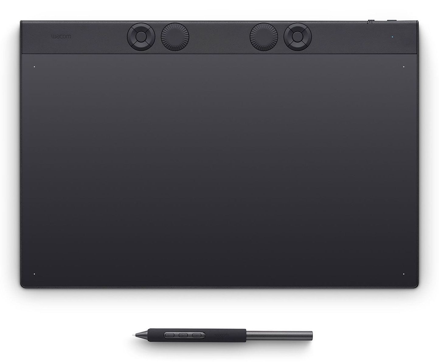 Wacom Intuos Pro Large, Verkabelt & Kabellos, 349 x 195 mm, USB/Bluetooth, 1 cm, Stift, 60°
