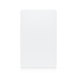 Ubiquiti UA-Card-W-10, Näherungszugangskarte, 13,56 MHz, Weiß, 10 Stück(e), 85,6 mm, 54 mm