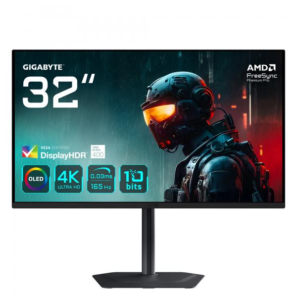 Gigabyte MO32U - OLED-Monitor - Gaming - USB - 81.3 cm (32")