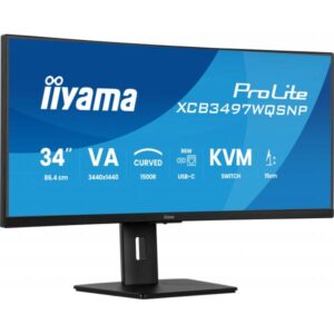 Iiyama ProLite XCB3497WQSNP-B1 - LED-Monitor - gebogen - 86.4 cm (34")