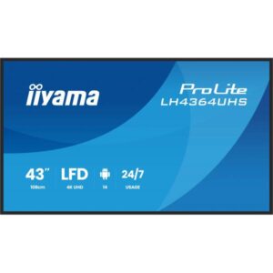 Iiyama ProLite LH4364UHS-B1AG - 109 cm (43") Diagonalklasse (108 cm (42.5")