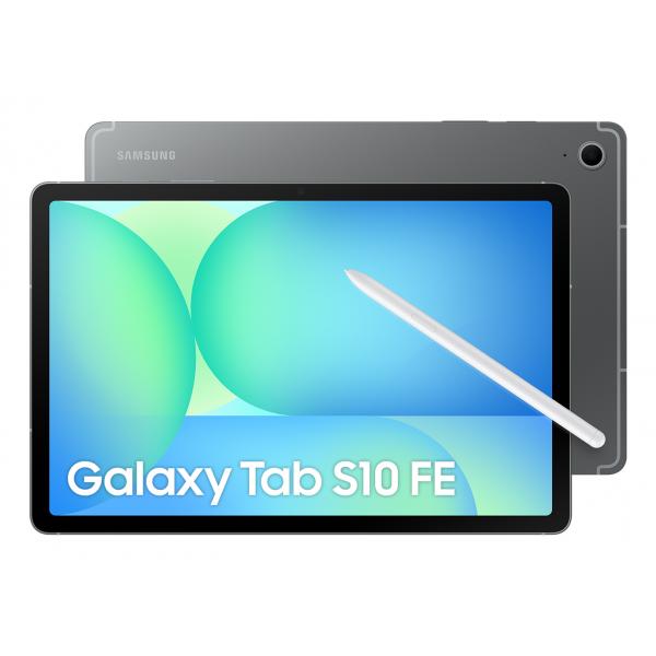 Samsung Galaxy Tab S10 FE, 27,7 cm (10.9"), 2304 x 1440 Pixel, 256 GB, 12 GB, Android 15, Grau