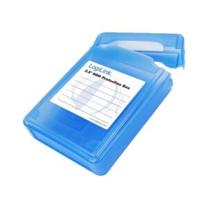 LogiLink 3.5" HDD Protection Box for 1 HDD - Festplattenlaufwerk-Schutzgehäuse