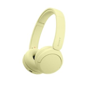Sony WHCH520Y.CE7, Kabellos, Anrufe/Musik, 20 - 20000 Hz, 147 g, Kopfhörer, Gelb