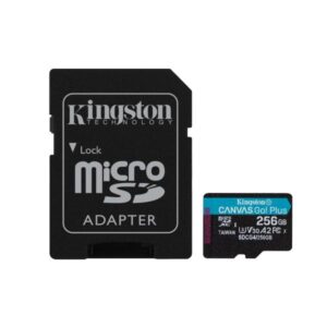 Kingston Canvas Go! Plus - Flash-Speicherkarte (microSDXC-an-SD-Adapter inbegriffen)