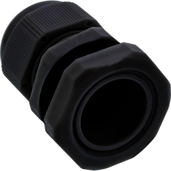Pressacavo InLine PG 13,5 nylon IP68 6-12mm - nero - 10 pezzi