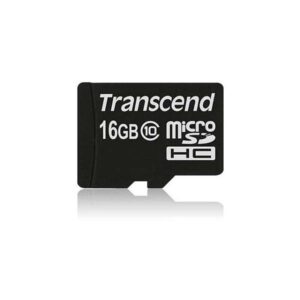 Scheda di memoria flash Transcend - 16 GB - Classe 10
