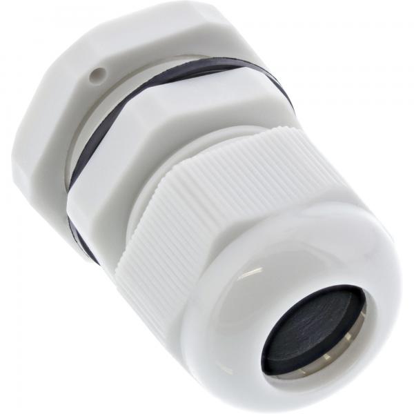 Pressacavo InLine PG 29 nylon IP68 18-25mm - grigio - 10 pezzi
