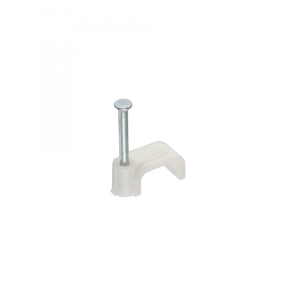 Pressacavo InLine quadrato 10 mm - bianco - 100 pezzi