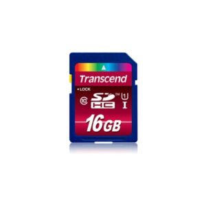 Scheda di memoria flash Transcend - 16 GB - Classe 10