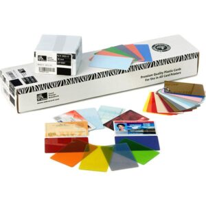 Zebra Cloruro di polivinile (PVC) - 10 mil - Scheda CR-80 (85,6 x 54 mm)