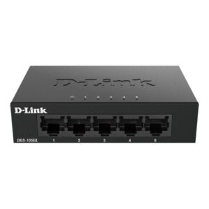 D-Link DGS 105GL - Switch - non gestito - 5 x 10/100/1000
