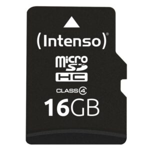 Scheda di memoria flash Intenso (adattatore microSDHC/SD incluso)