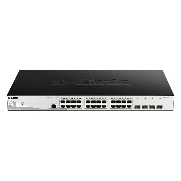 D-Link DGS 1210-28P/ME - Switch - gestito - 24 x 10/100/1000 (PoE)