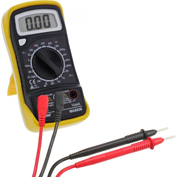 Multimetro InLine - con sensore di temperatura