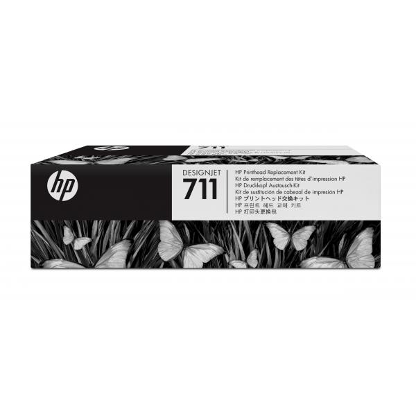 HP 711 - Nero, Giallo, Ciano, Magenta - Testina di stampa