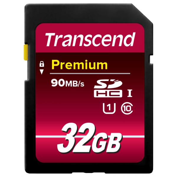 Transcend SDHC Classe 10 UHS-I (Premium) - Scheda di memoria flash