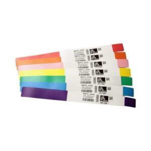 Zebra Z-Band Splash - Rosso - 25,4 x 254 mm 350 etichetta(e) (1 rotolo(i)