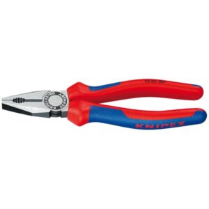 KNIPEX 03 02 160, Prüfzange, Stahl, Kunststoff, Blau, Rot, 160 mm, 223 g