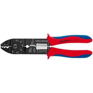 KNIPEX 97 21 215 C, Pinza diagonale, metallo, plastica, blu, rosso, 230 mm, 222 g