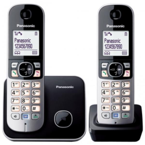 Panasonic KX-TG6812 - Telefono cordless con display del numero del chiamante