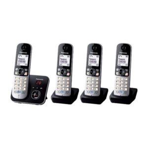 Panasonic KX-TG6824 - Schnurlostelefon - Anrufbeantworter mit Rufnummernanzeige
