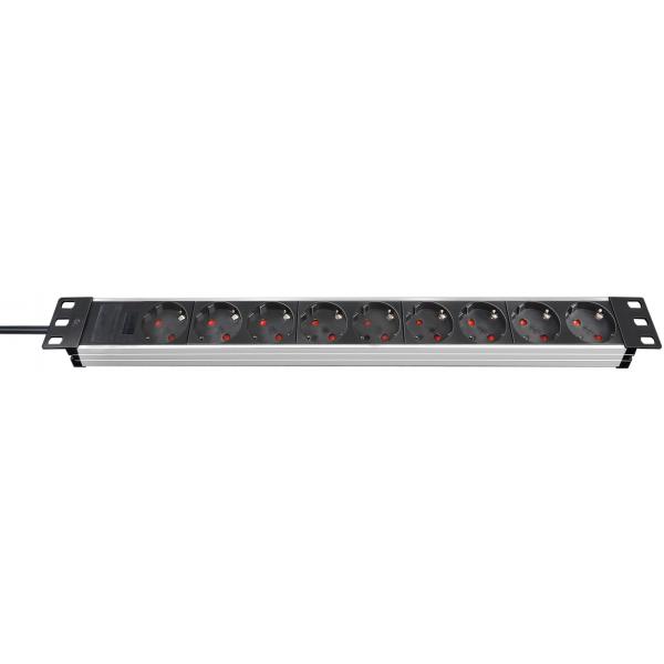 Brennenstuhl Premium-Alu-Line - presa multipla (rack - installabile)