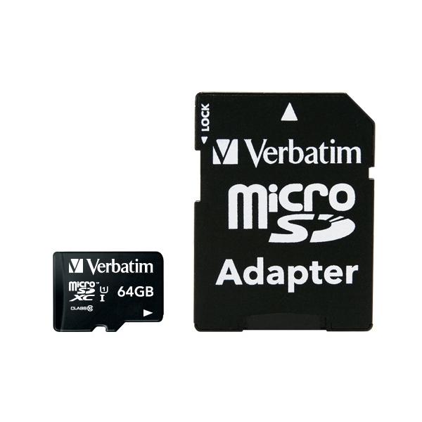 Verbatim Premium - Scheda di memoria flash (adattatore SD incluso)