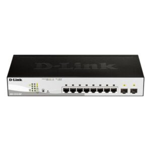 D-Link Web Smart DGS-1210-08P - Switch - gestito - 8 x 10/100/1000 (PoE)