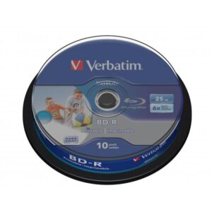 Verbatim DataLife - 10 x BD-R - 25 GB 6x - superficie stampabile con stampante a getto d'inchiostro