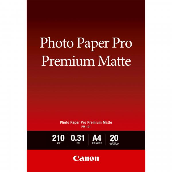 Canon Pro Premium PM-101 - Glatt matt - 310 Mikron - A4 (210 x 297 mm)