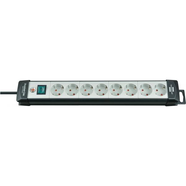 Presa di prolunga Brennenstuhl Premium-Line H05VV-F 3G1.5 - presa multipla - ingresso, alimentazione in ingresso - connessioni in uscita: 8 (alimentazione)