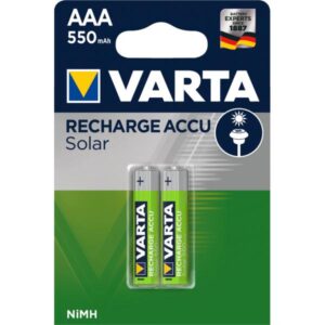 Varta Solar - Batteria 2 x AAA - NiMH - (ricaricabile)