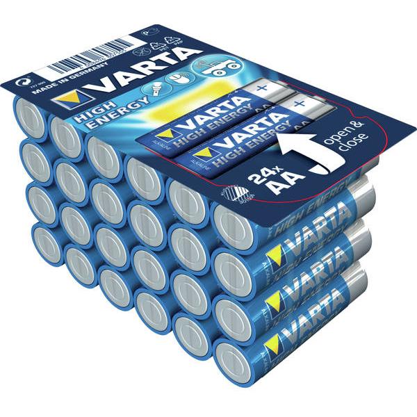 Varta 04906, Batteria usa e getta, AA, Alcalino, 1,5 V, 12 pezzo(i), Blu