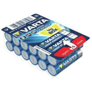 Varta High Energy 04906 - Batteria 12 x tipo AA