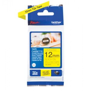 Brother TZe-631S - Nero su giallo - Rotolo (1,2 cm x 4 m)